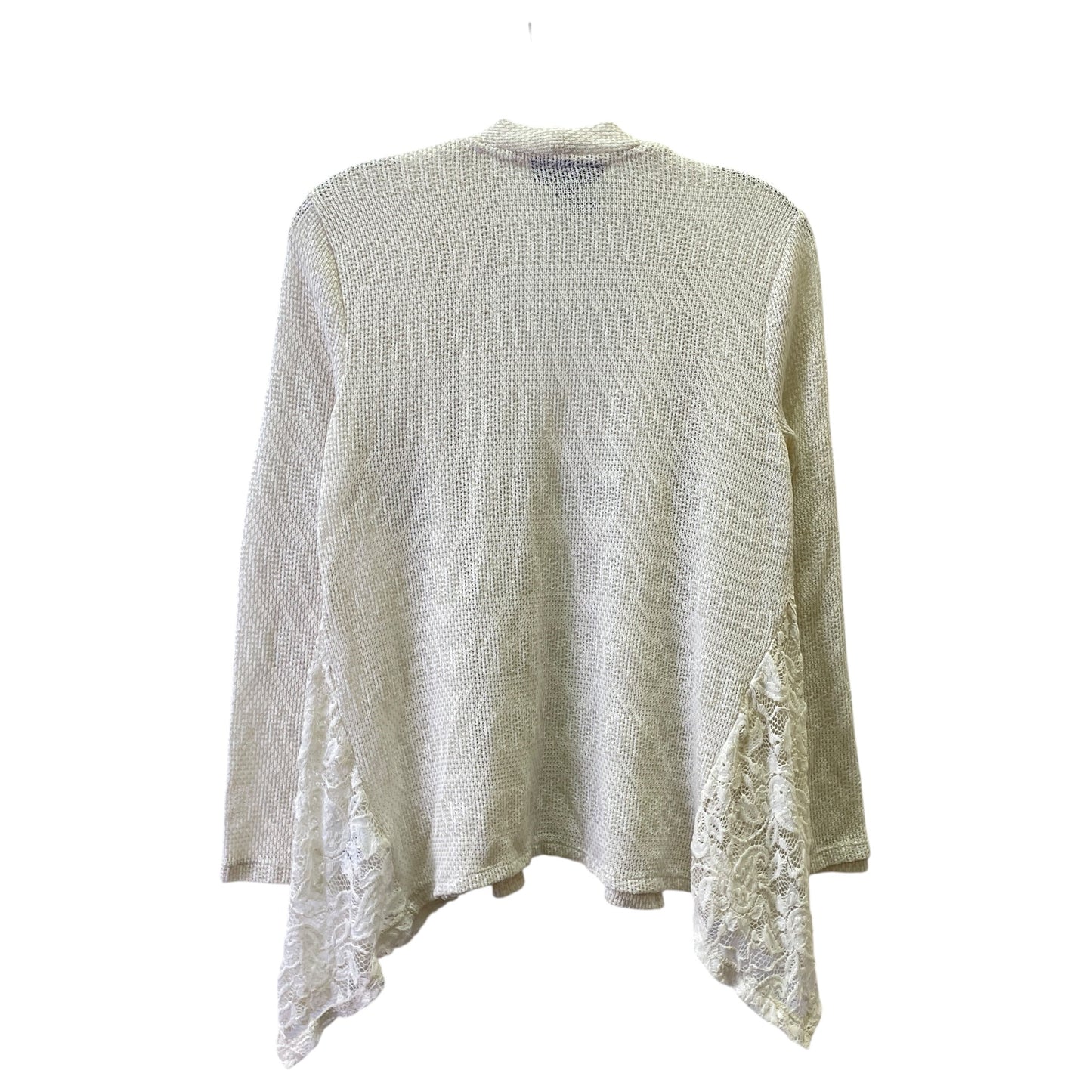 Cardigan By Style And Company In Cream, Size:S