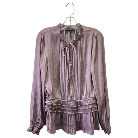 Top Ls By CURRENT AIR In Purple, Size:L