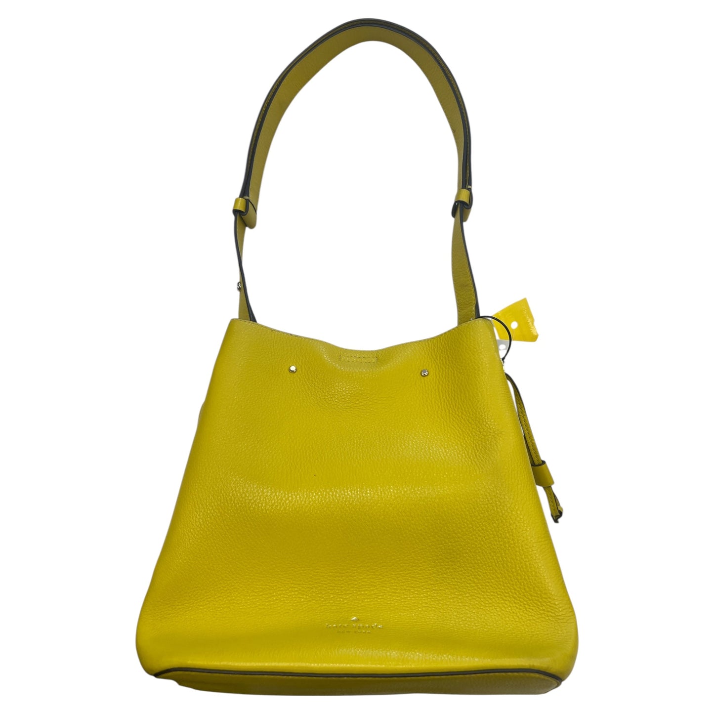 Handbag Designer By Kate Spade In Yellow, Size:Medium