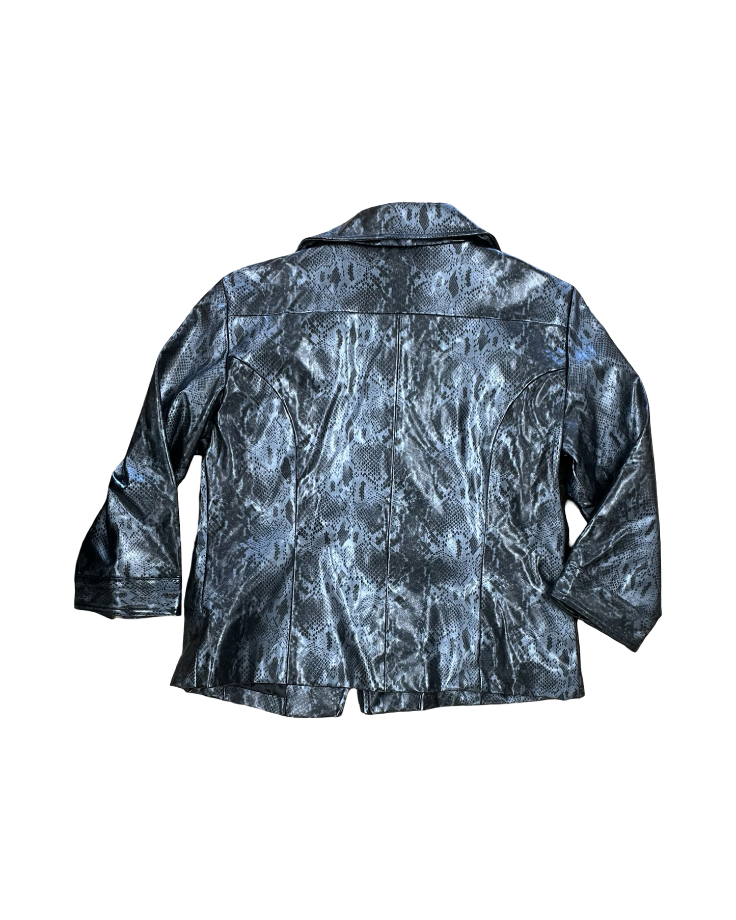 Jacket Moto By Bke In Animal Print, Size:L