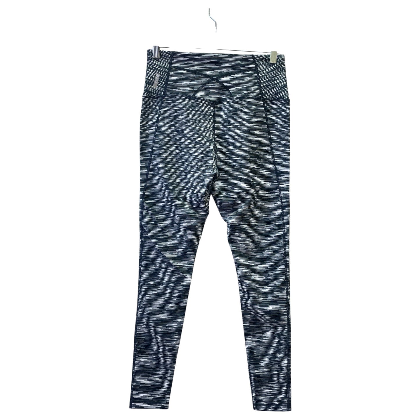 Athletic Leggings By Zella In Black & Grey, Size:M