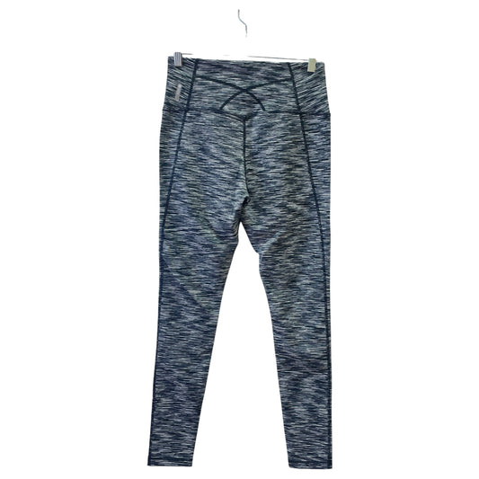 Athletic Leggings By Zella In Black & Grey, Size:M