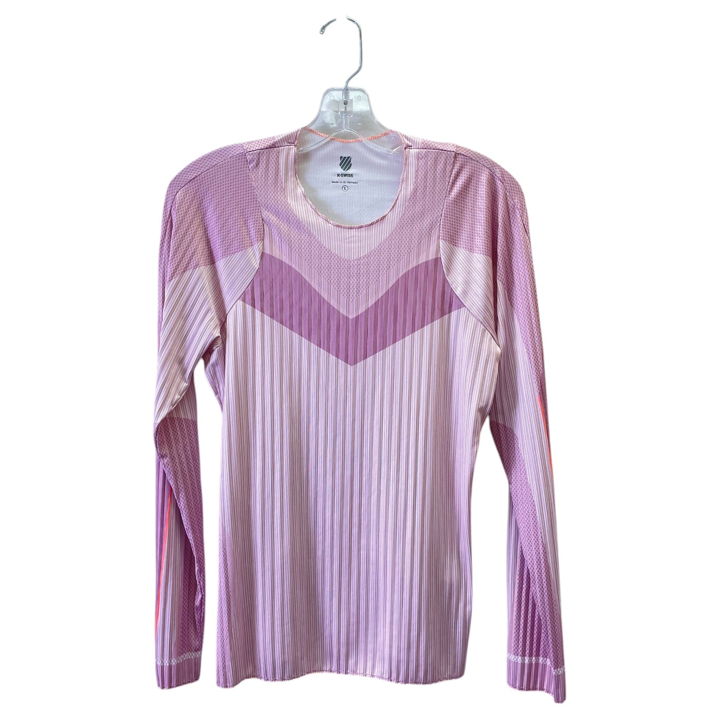 Athletic Shorts 2Pc By K Swiss In Pink, Size:L