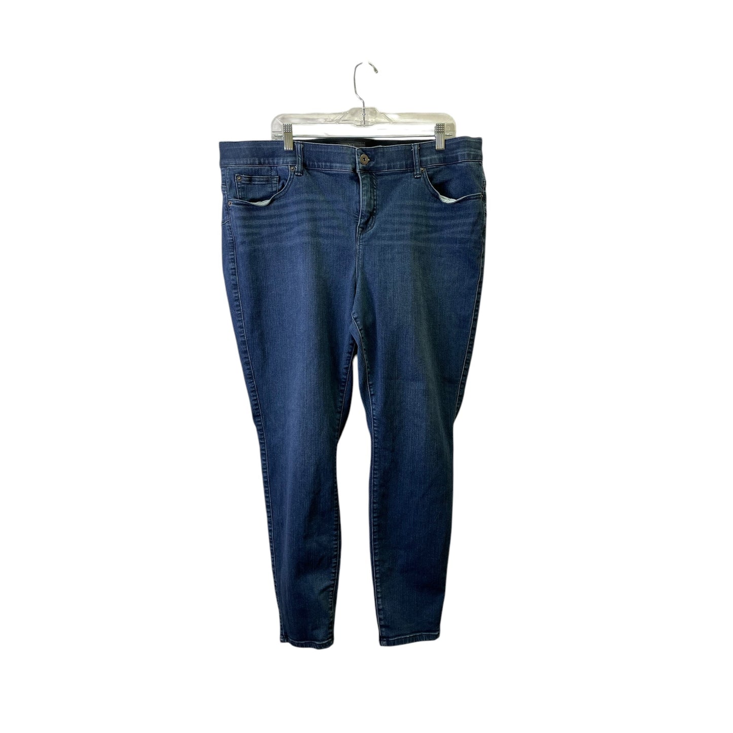 Jeans Skinny By Torrid In Blue, Size:22