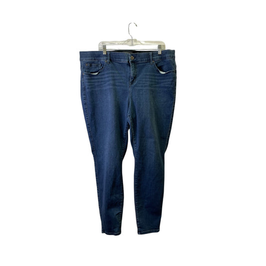 Jeans Skinny By Torrid In Blue, Size:22