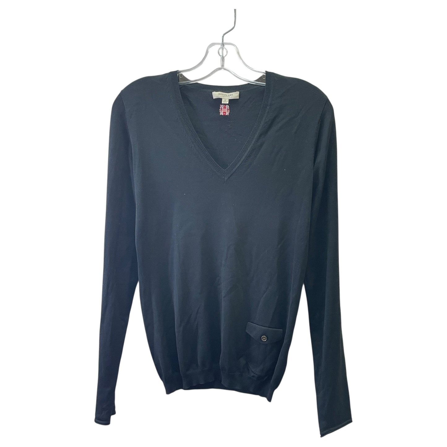 Top Ls Luxury Designer By Burberry In Black, Size:S