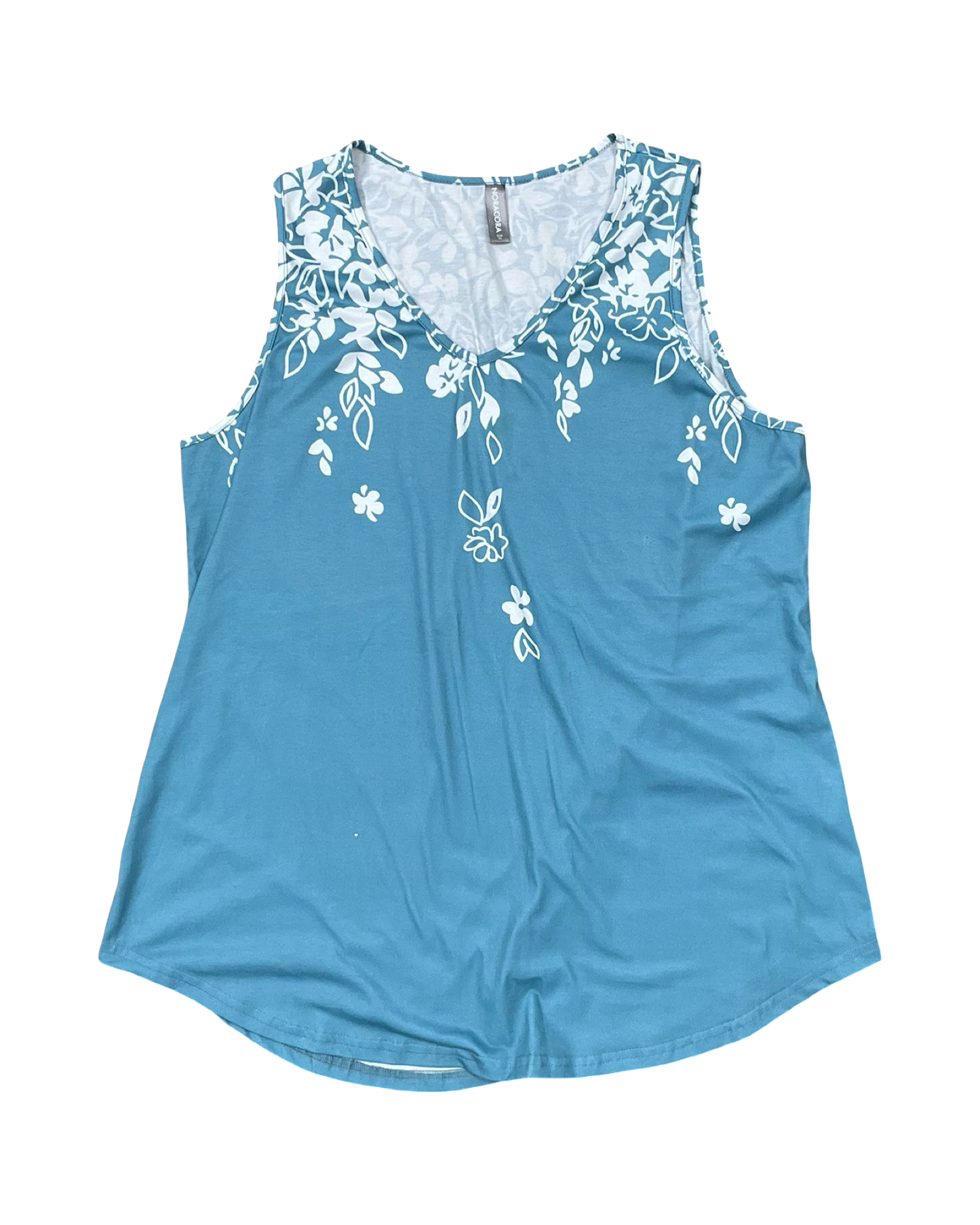 Top Sleeveless By Noracora In Blue, Size:Xl