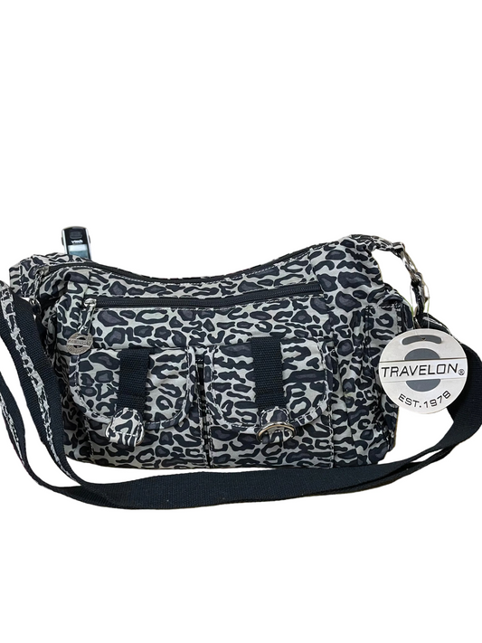 Crossbody By Travelon In Animal Print, Size:Large