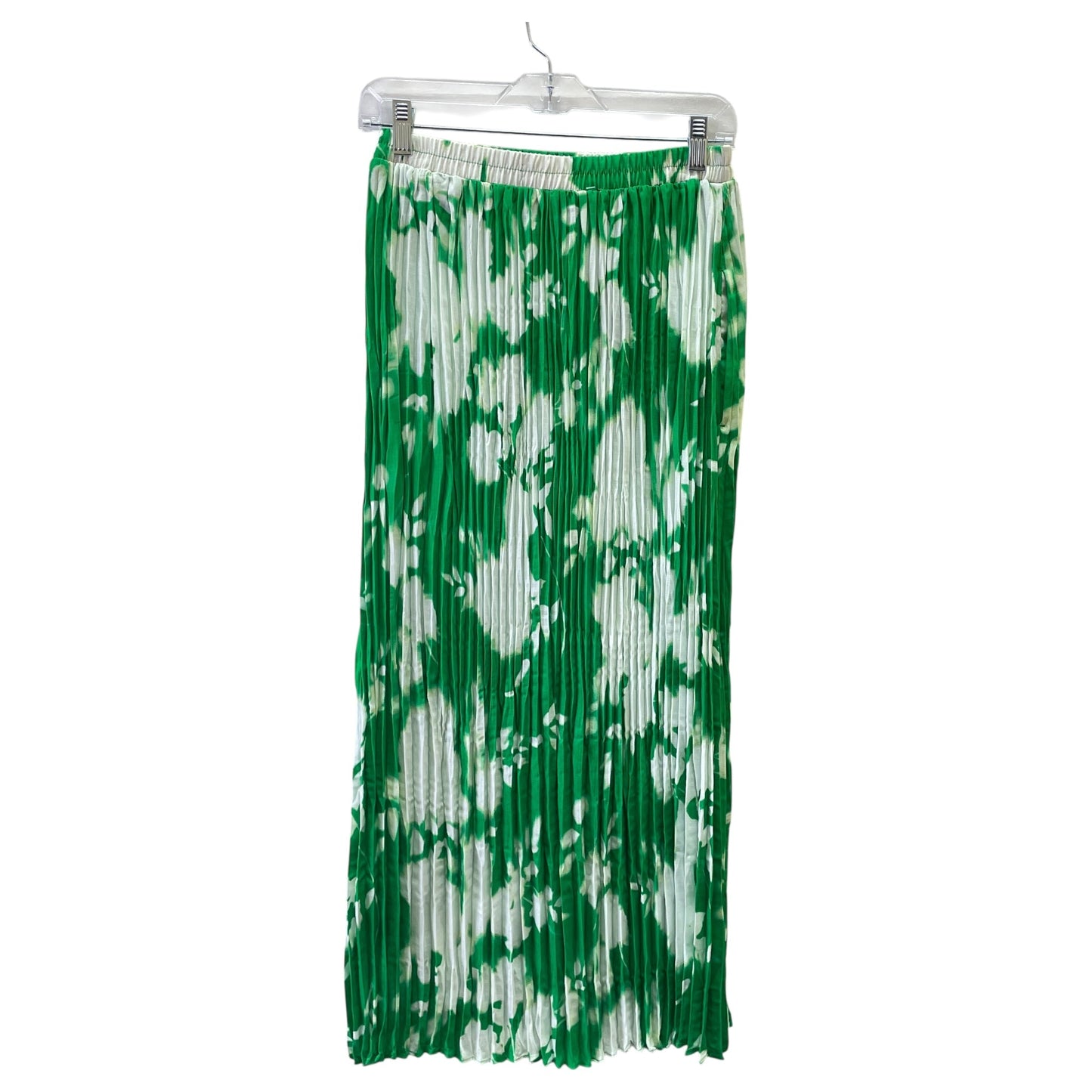 Skirt Maxi By Simply Vera In Green & White, Size:Xs