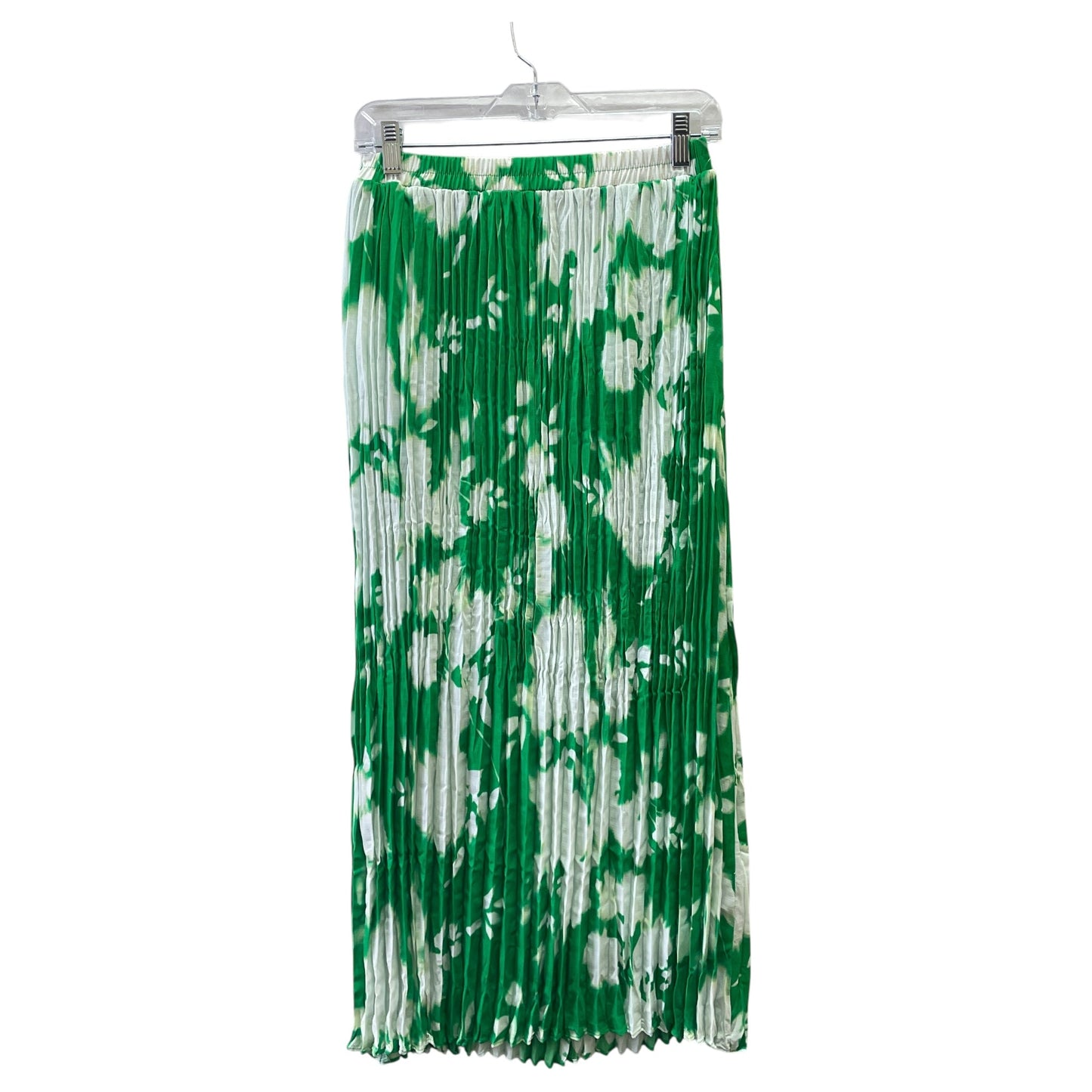 Skirt Maxi By Simply Vera In Green & White, Size:Xs
