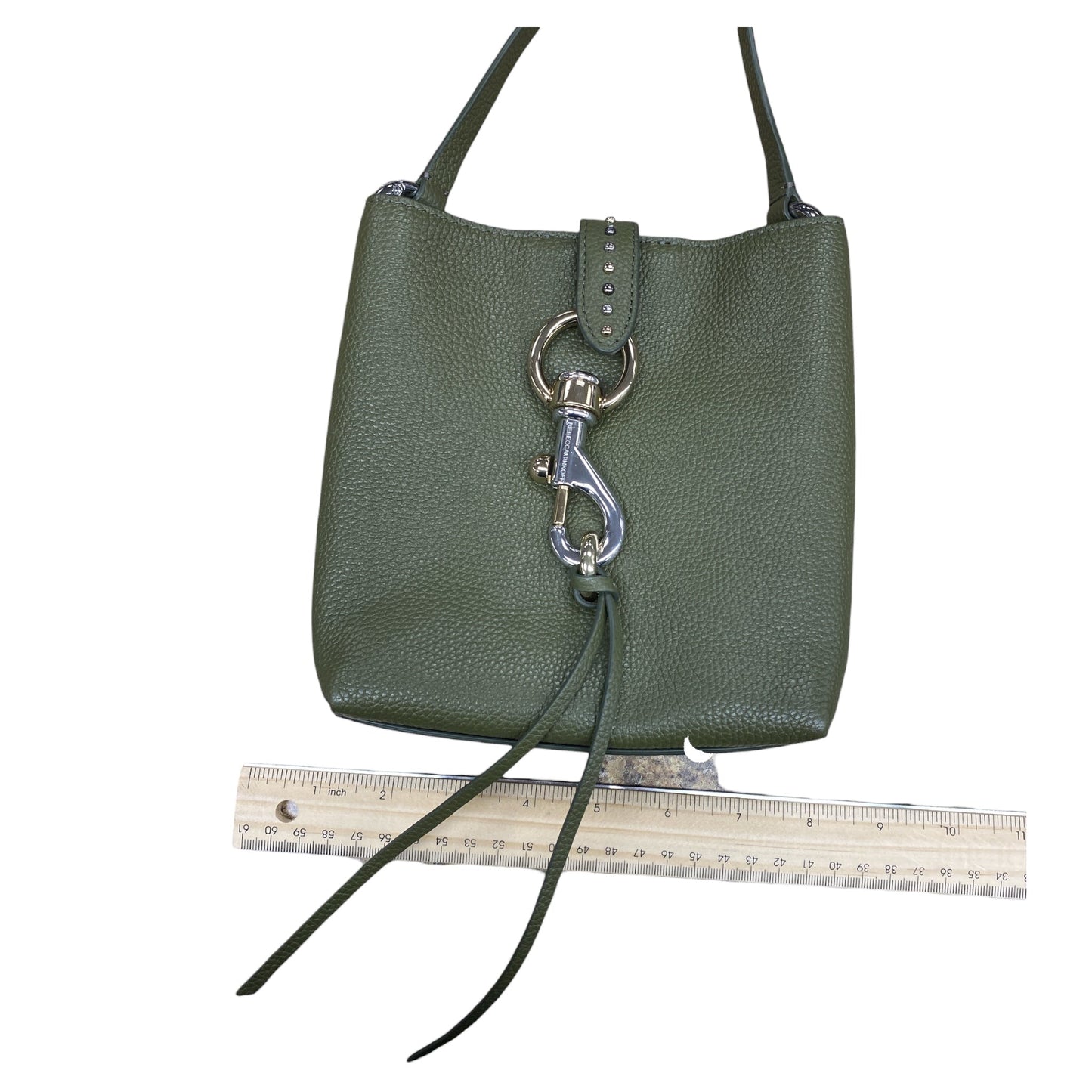 Handbag Designer By Rebecca Minkoff In Green, Size:Small