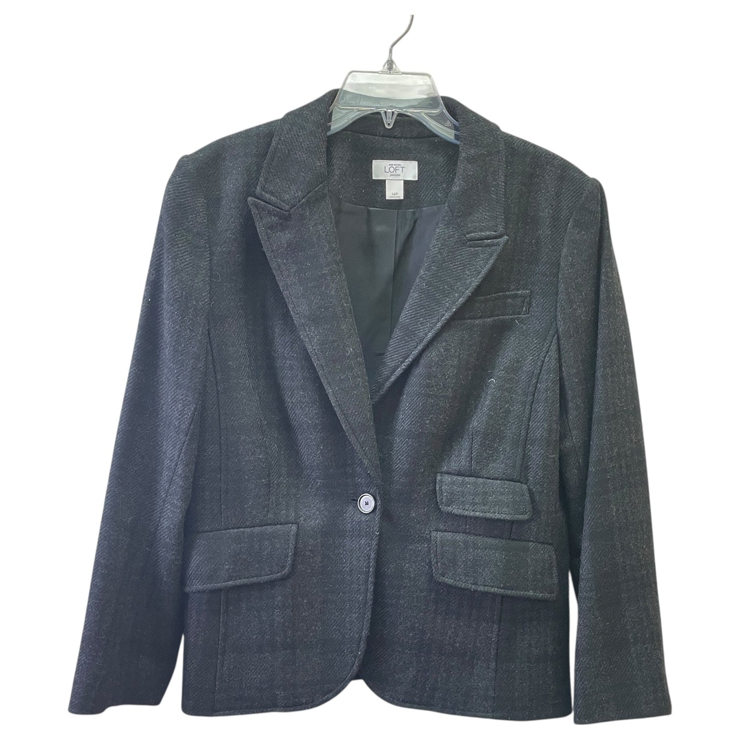 Blazer By Loft In Black, Size:14P