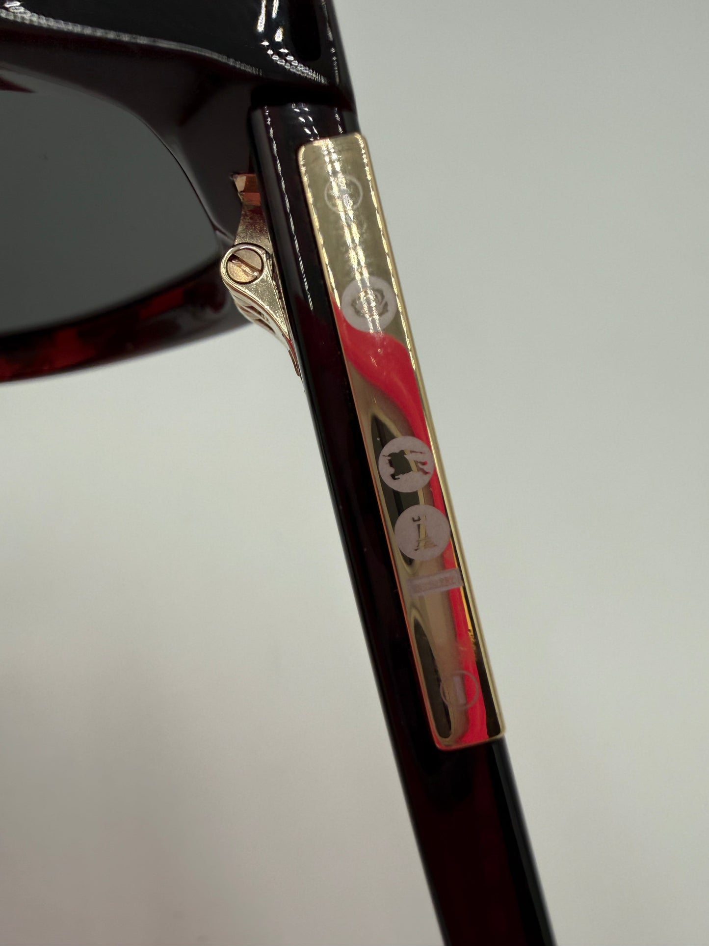 Sunglasses Luxury Designer By Burberry In Maroon