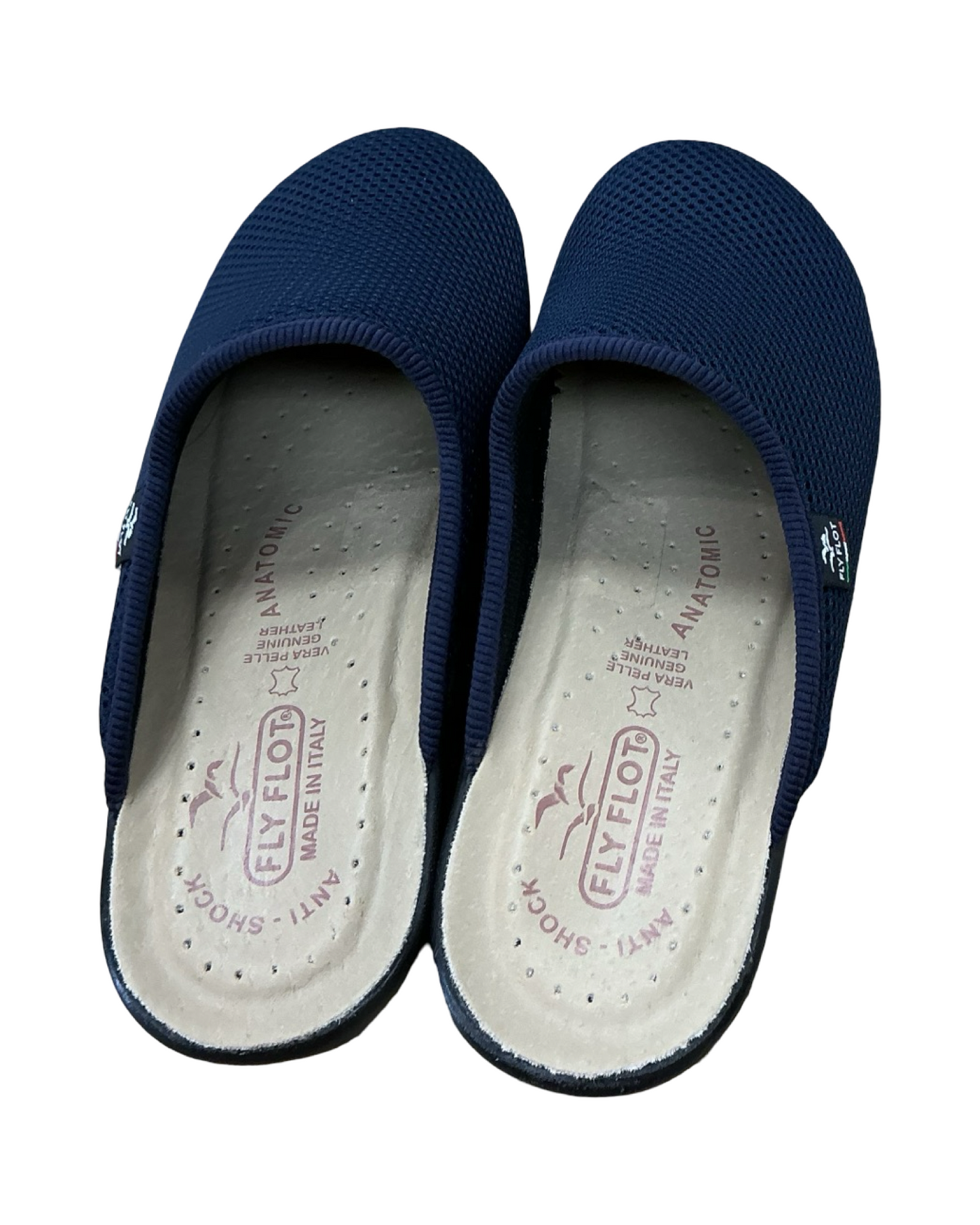 Shoes Flats By Clothes Mentor In Navy, Size:7.5