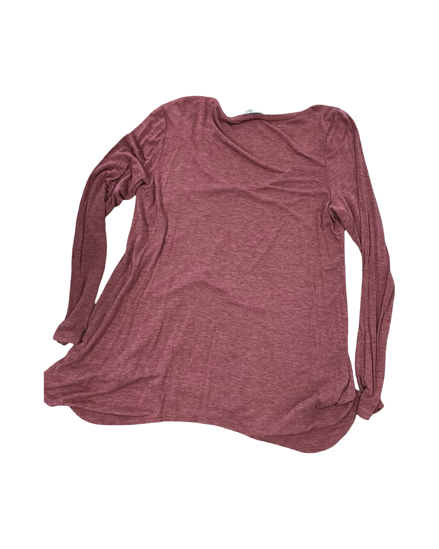 Top Ls Basic By Bke In Red, Size:S