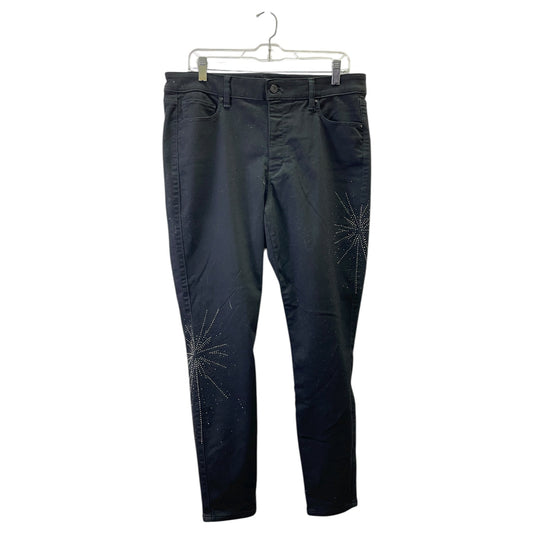 Jeans Skinny By White House Black Market In Black, Size:14