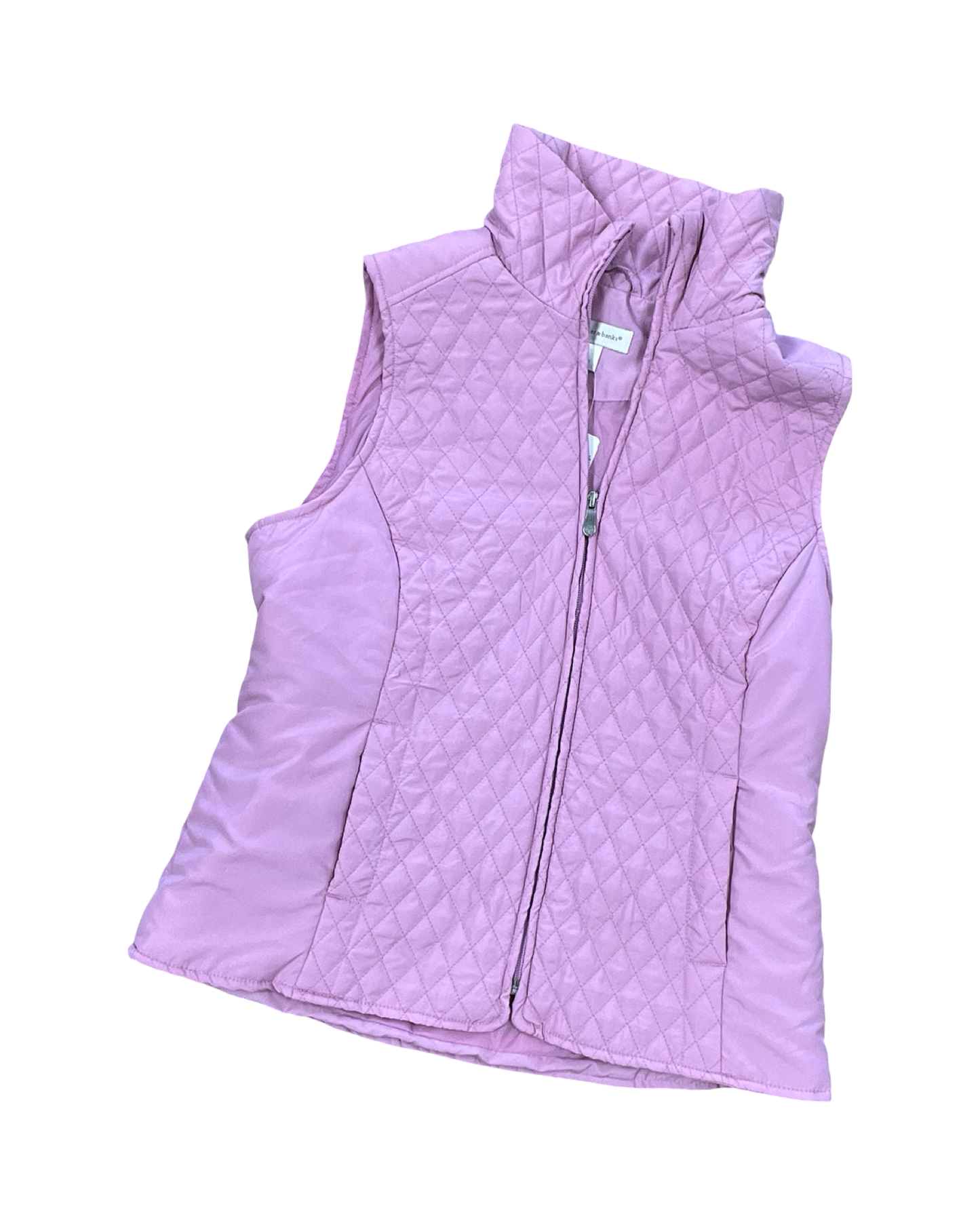 Vest Puffer & Quilted By Christopher And Banks In Pink, Size:S