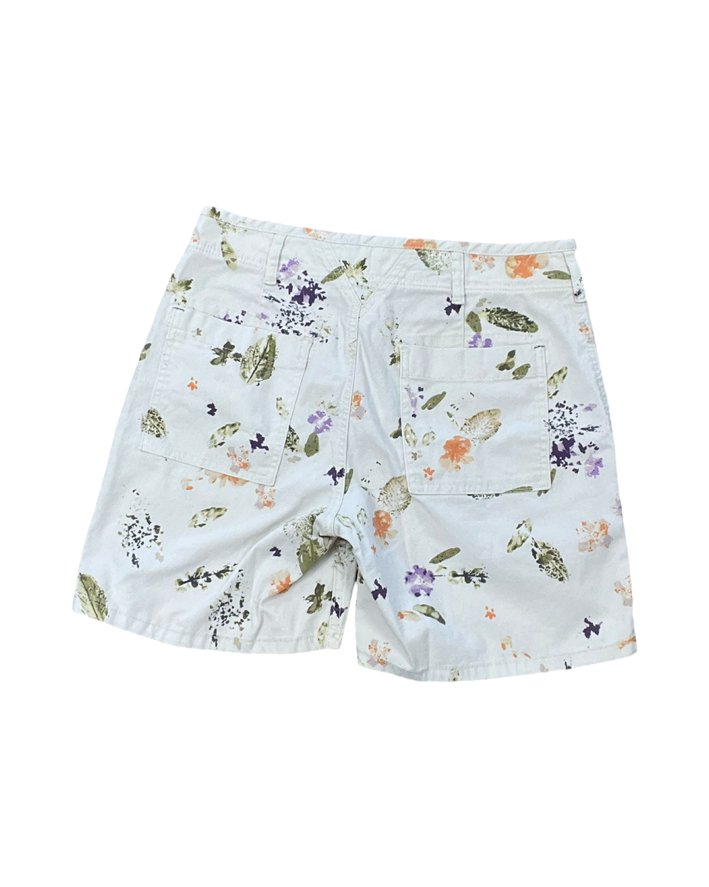 Shorts By Pilcro In Cream Denim, Size:6