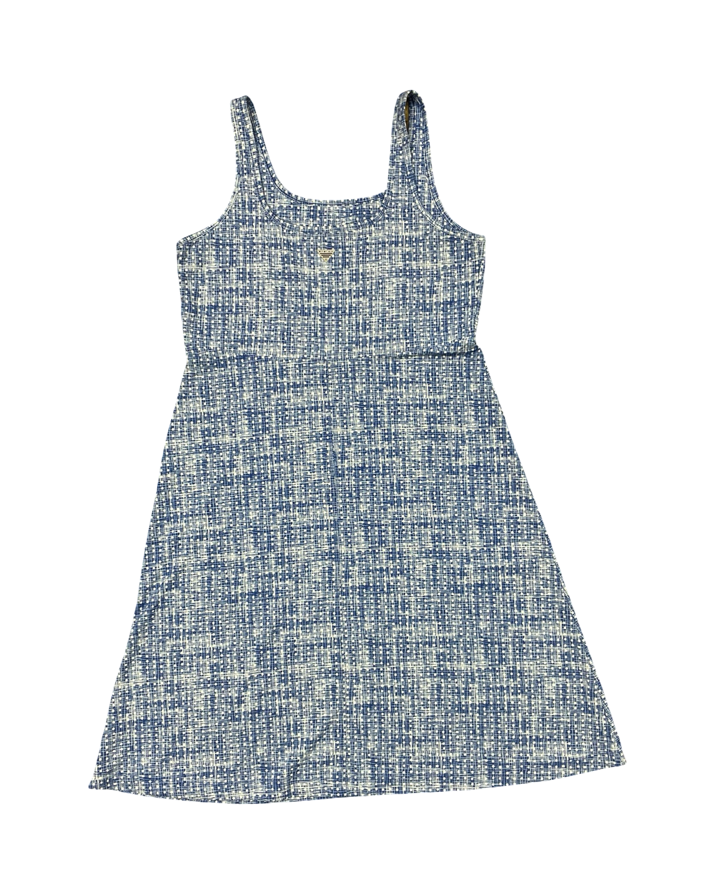 Dress Casual Short By Columbia In Blue & White, Size:M