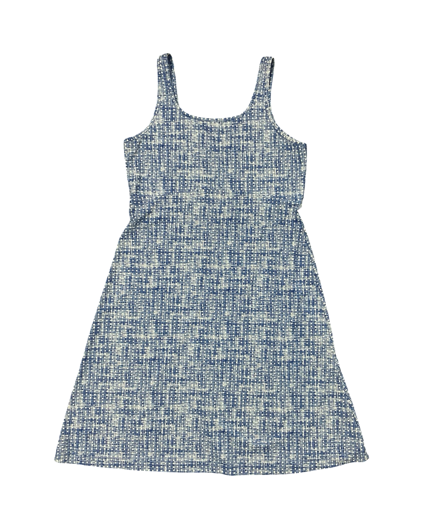 Dress Casual Short By Columbia In Blue & White, Size:M