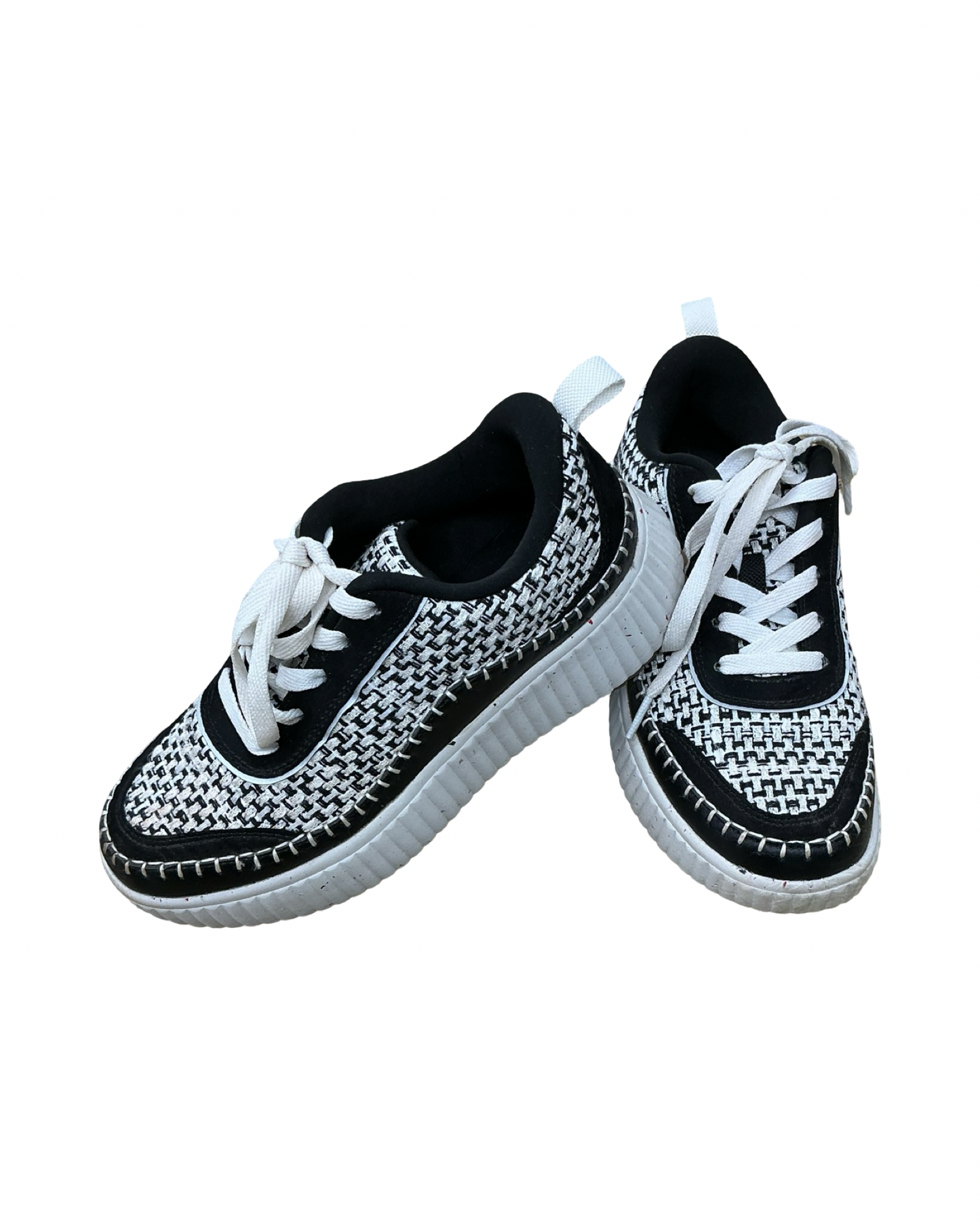 Shoes Sneakers By Dream Pairs In Black & White, Size:6