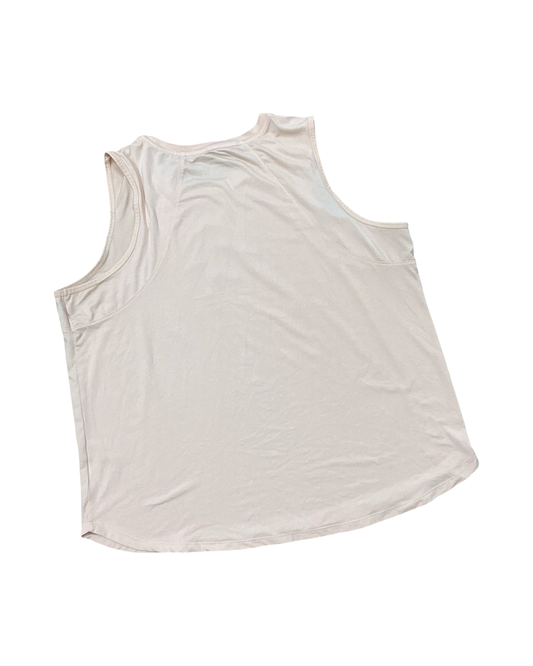 Athletic Tank Top By Reebok In Orange, Size:1X