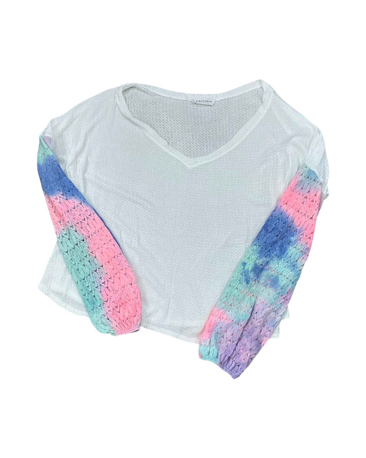 Top Ls By First Love In White, Size:M