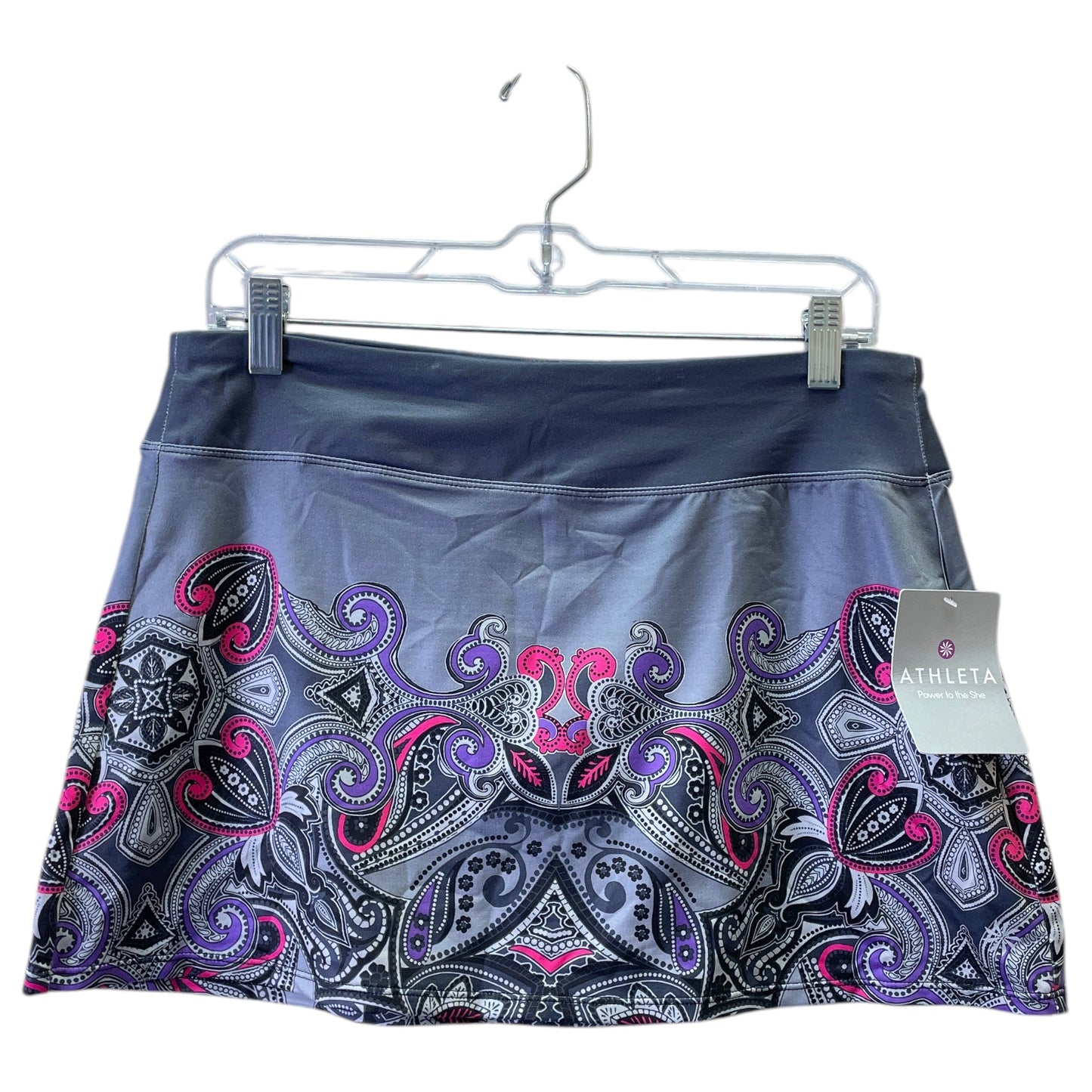 Athletic Skirt By Athleta In Grey, Size:M