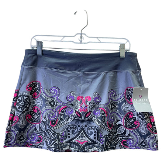 Athletic Skirt By Athleta In Grey, Size:M