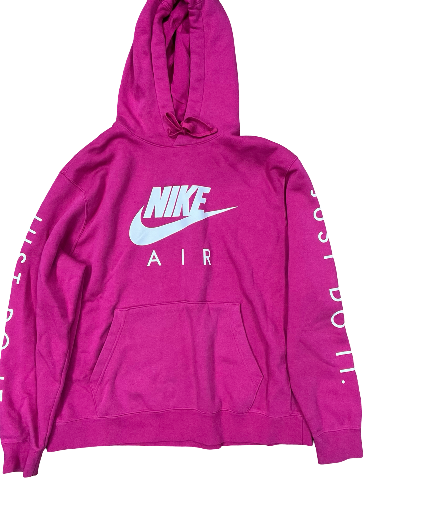 Sweatshirt Hoodie By Nike In Pink, Size:Xl
