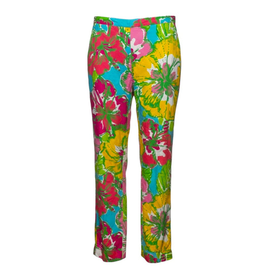 Cambridge Palazzo Pants Designer By Lilly Pulitzer In Multi-colored, Size: M