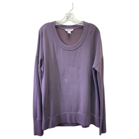 Athletic Sweatshirt Collar By Athleta In Purple, Size:M