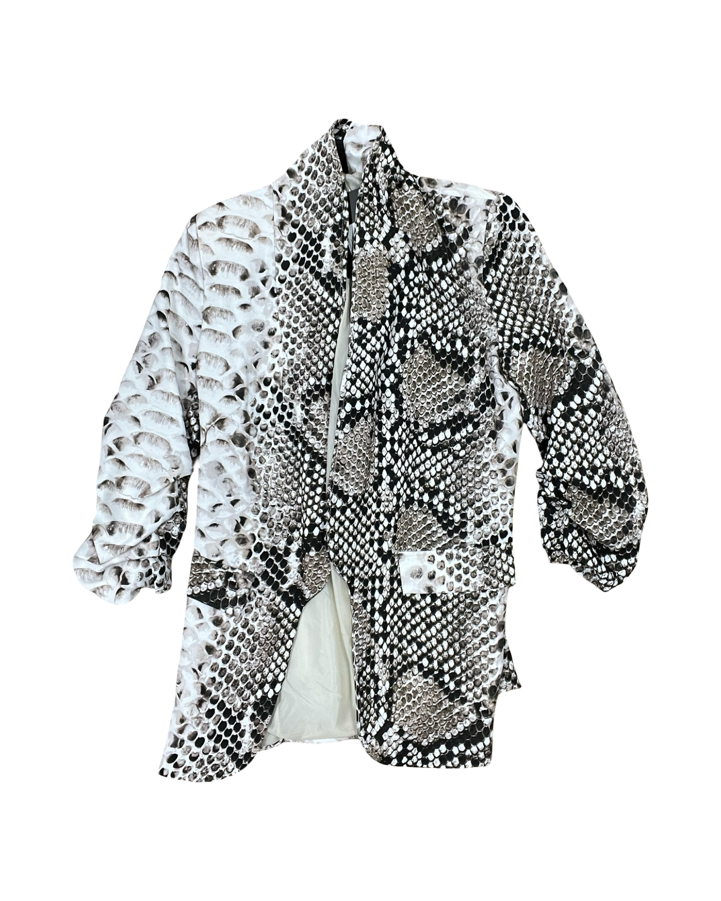 Blazer By Venti6 In Animal Print, Size:S
