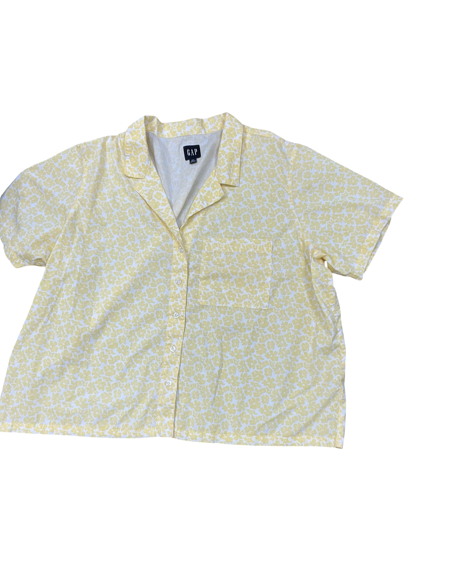 Lounge Set Shorts By Gap In Yellow, Size:1X