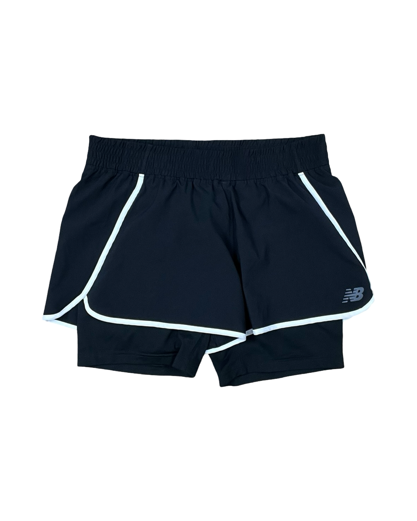 Athletic Shorts By New Balance In Black, Size:M