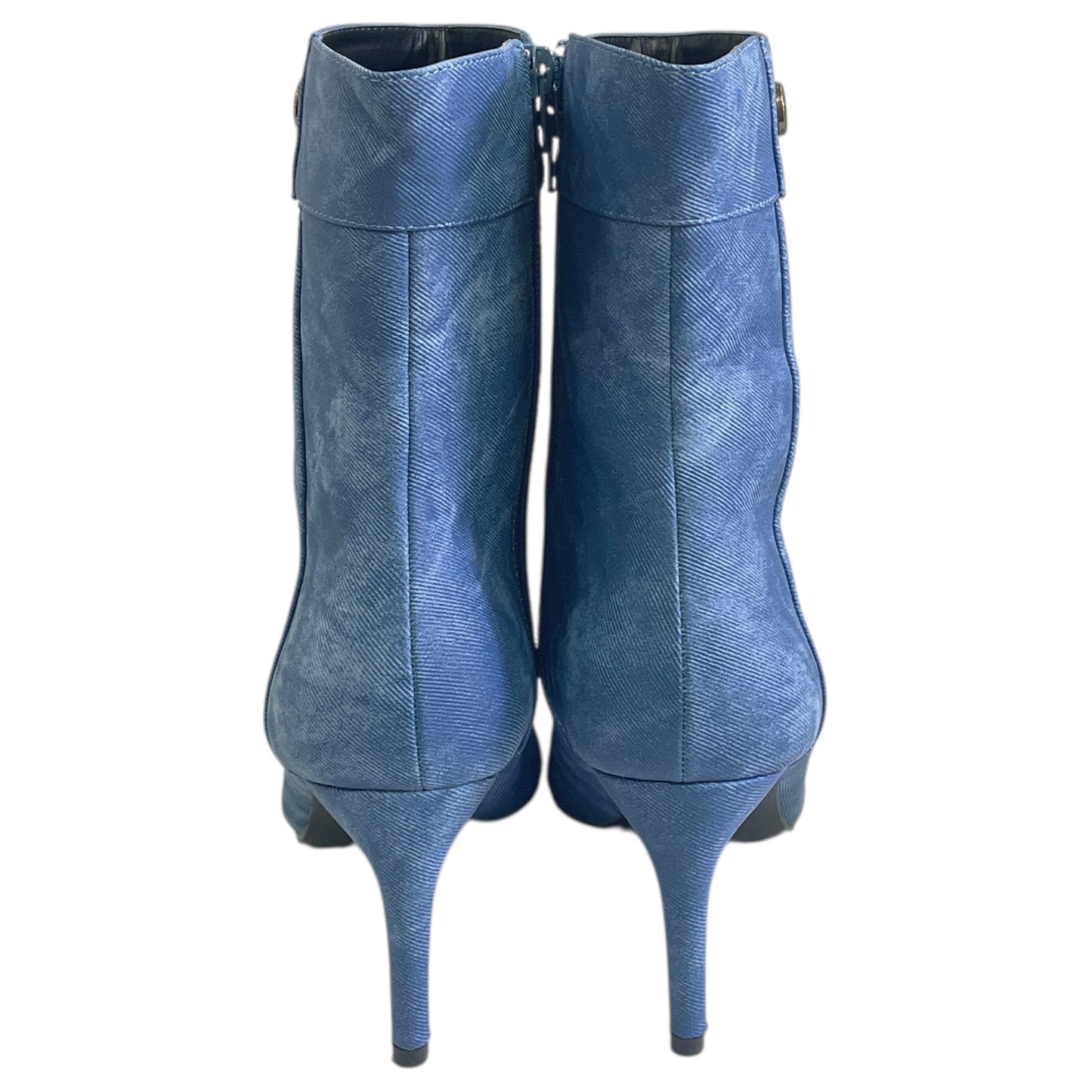 Boots Ankle Heels By SHEIN In Blue, Size:10