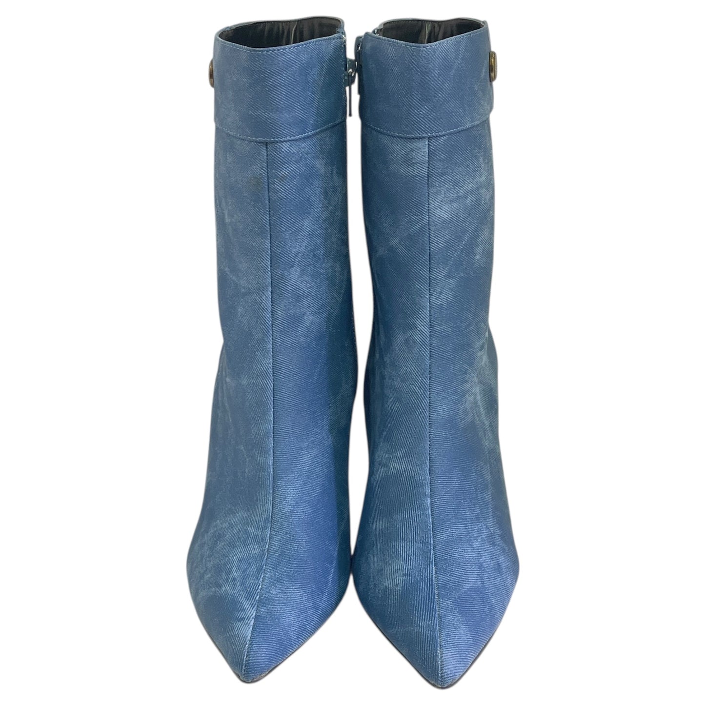 Boots Ankle Heels By SHEIN In Blue, Size:10