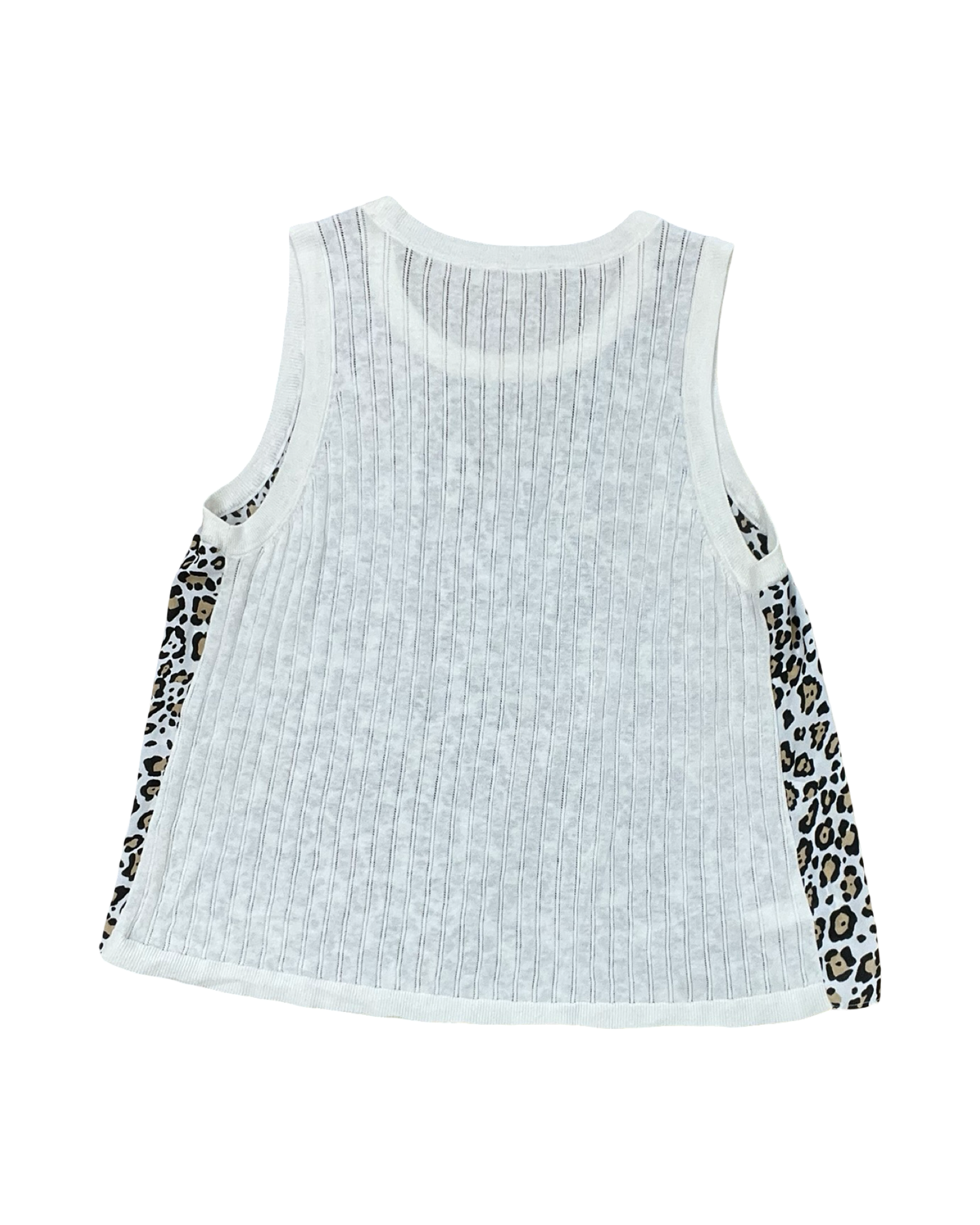 Top Sleeveless By Loft In Animal Print, Size:Xl