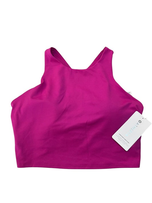 Athletic Tank Top By Athleta In Pink, Size:Xl