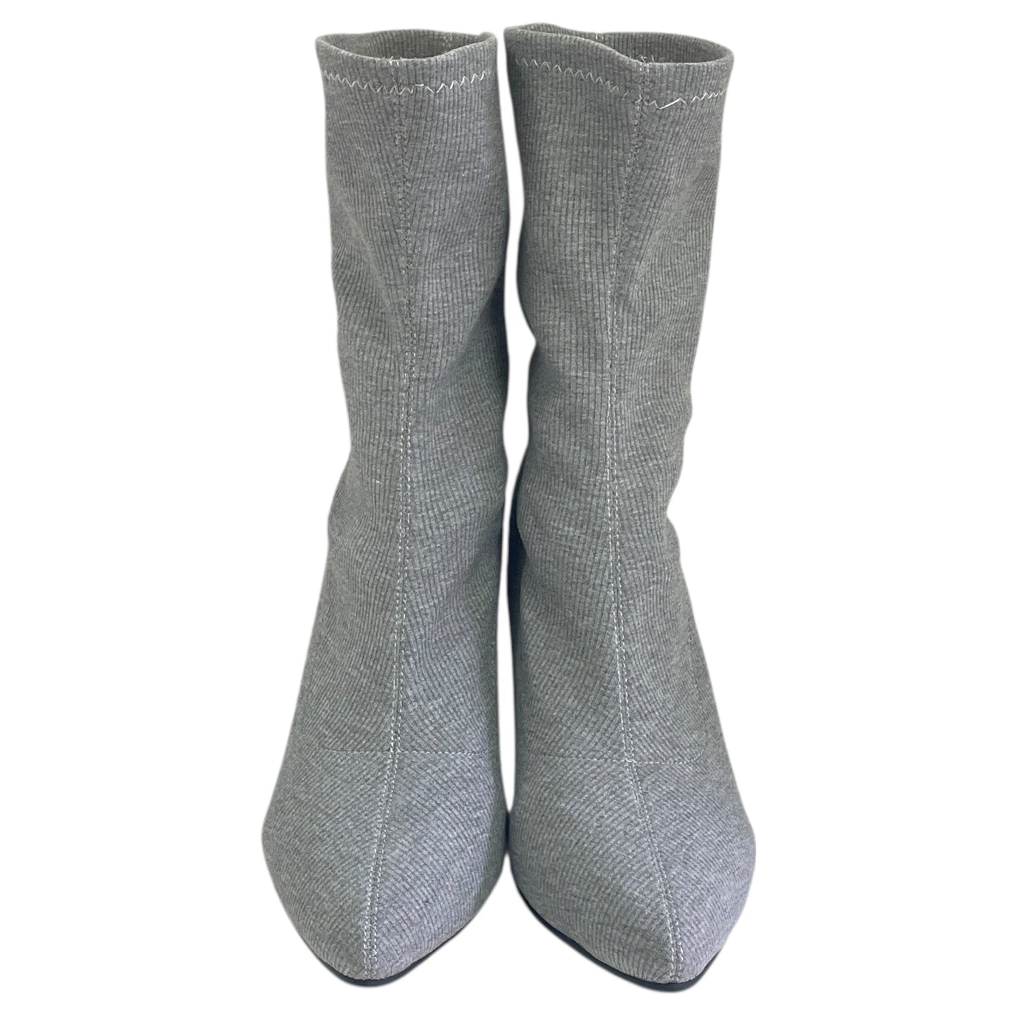 Boots Ankle Heels By Abound In Grey, Size:9