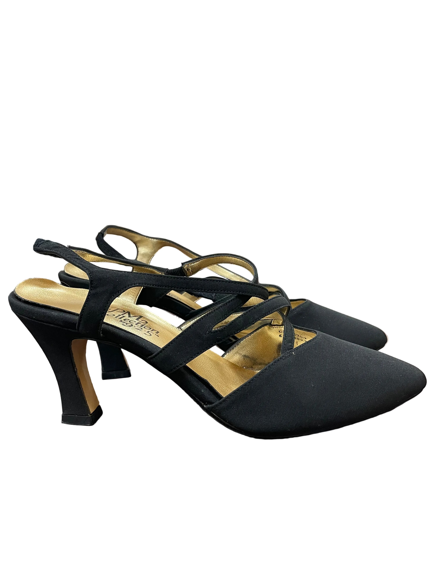 Shoes Heels Kitten By The PM Collection In Black, Size:8