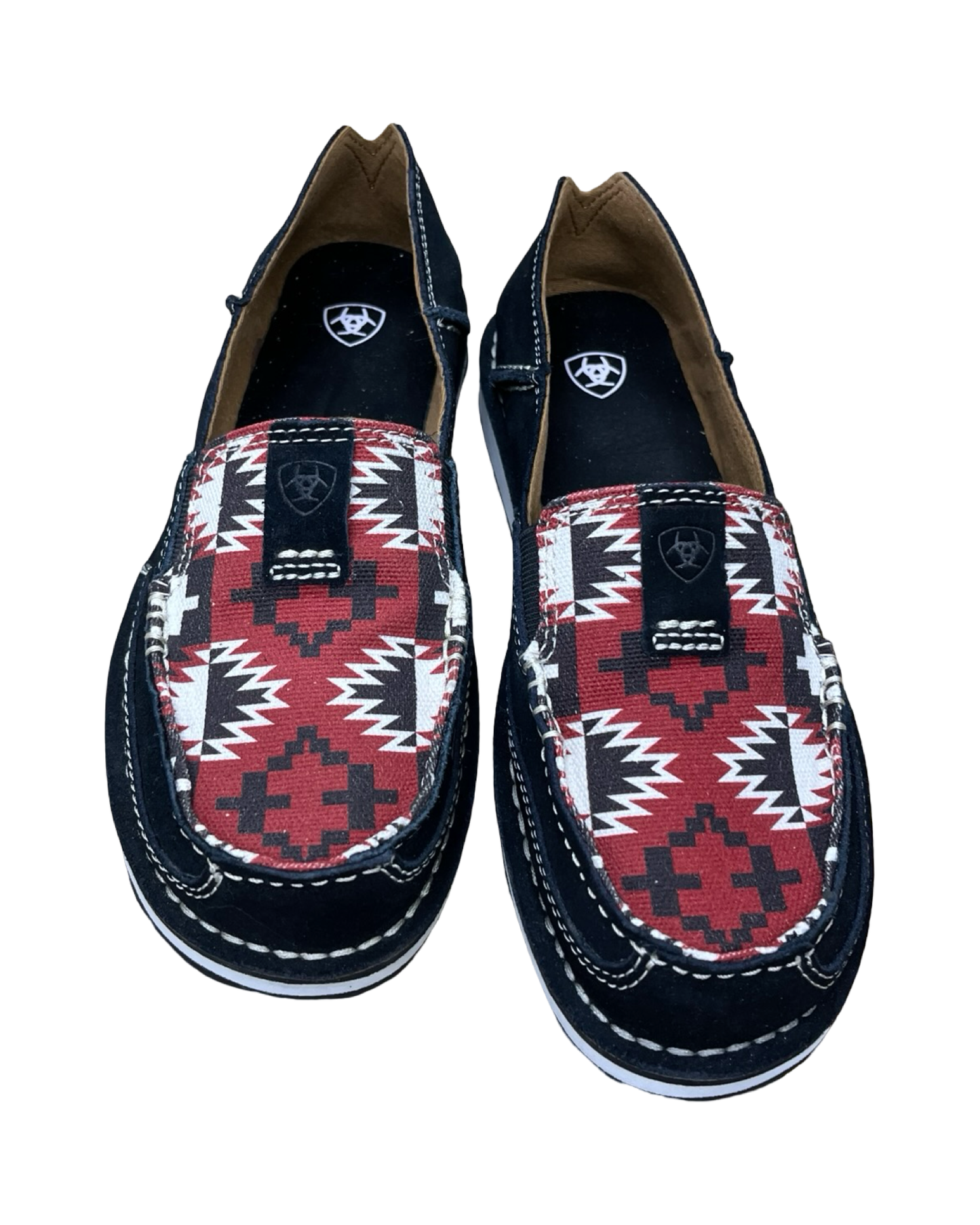 Shoes Sneakers By Ariat In Black & Red, Size:7