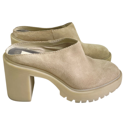 Shoes Heels Platform By Dolce Vita In Tan, Size:7.5