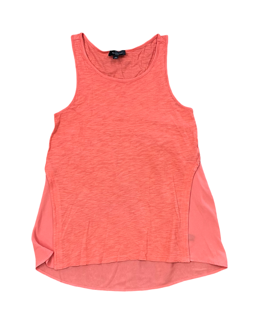 Top Sleeveless By Limited In Orange, Size:Xs