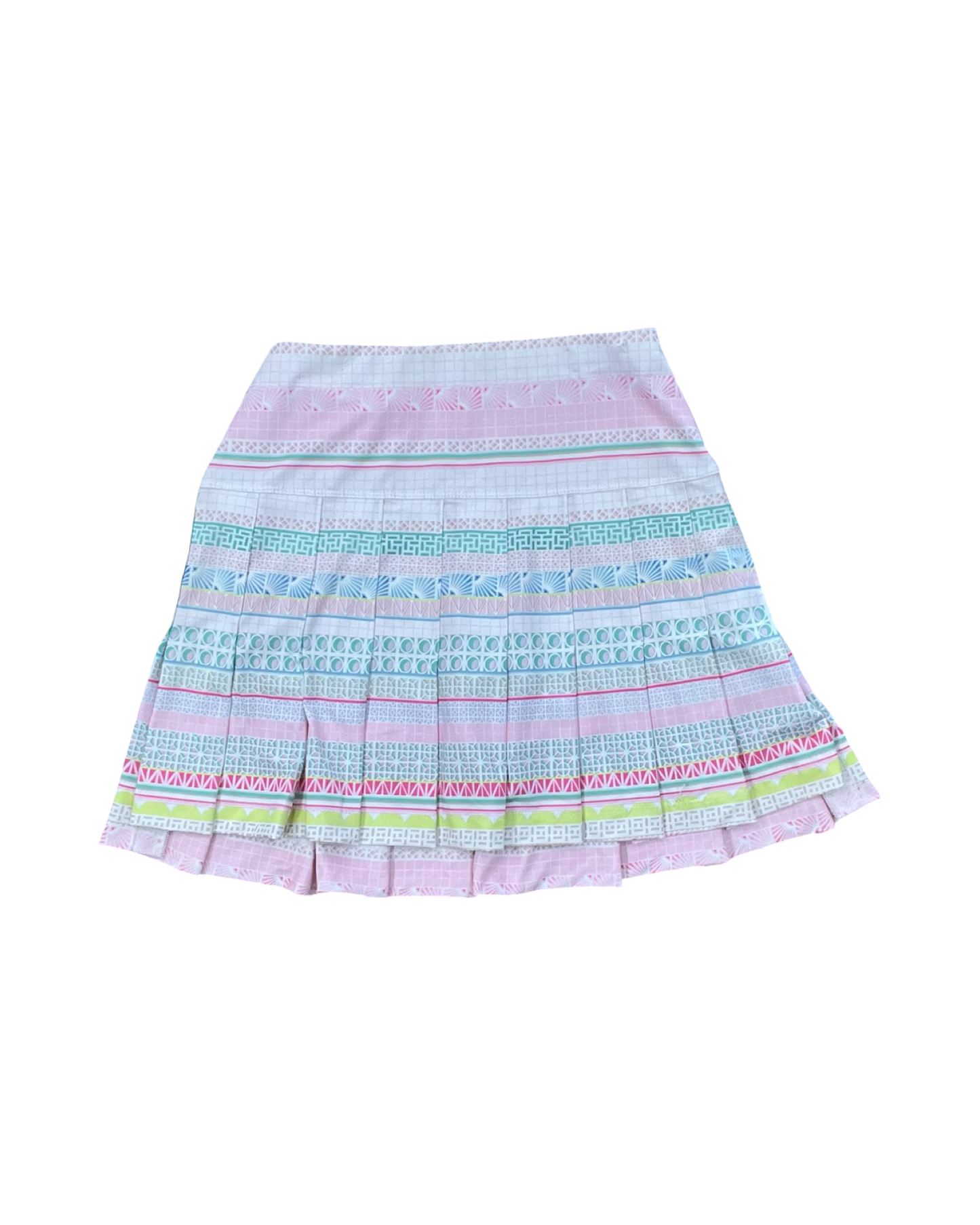 Skort By Lucky In Love In Pink & White, Size:Xs