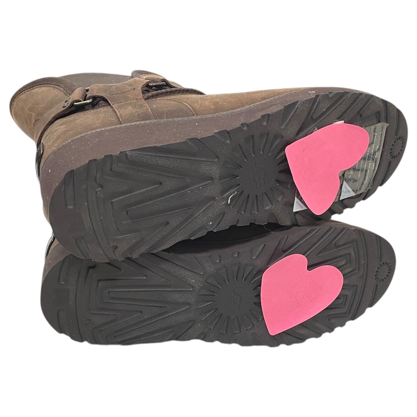 Boots Designer By Ugg In Brown, Size:8