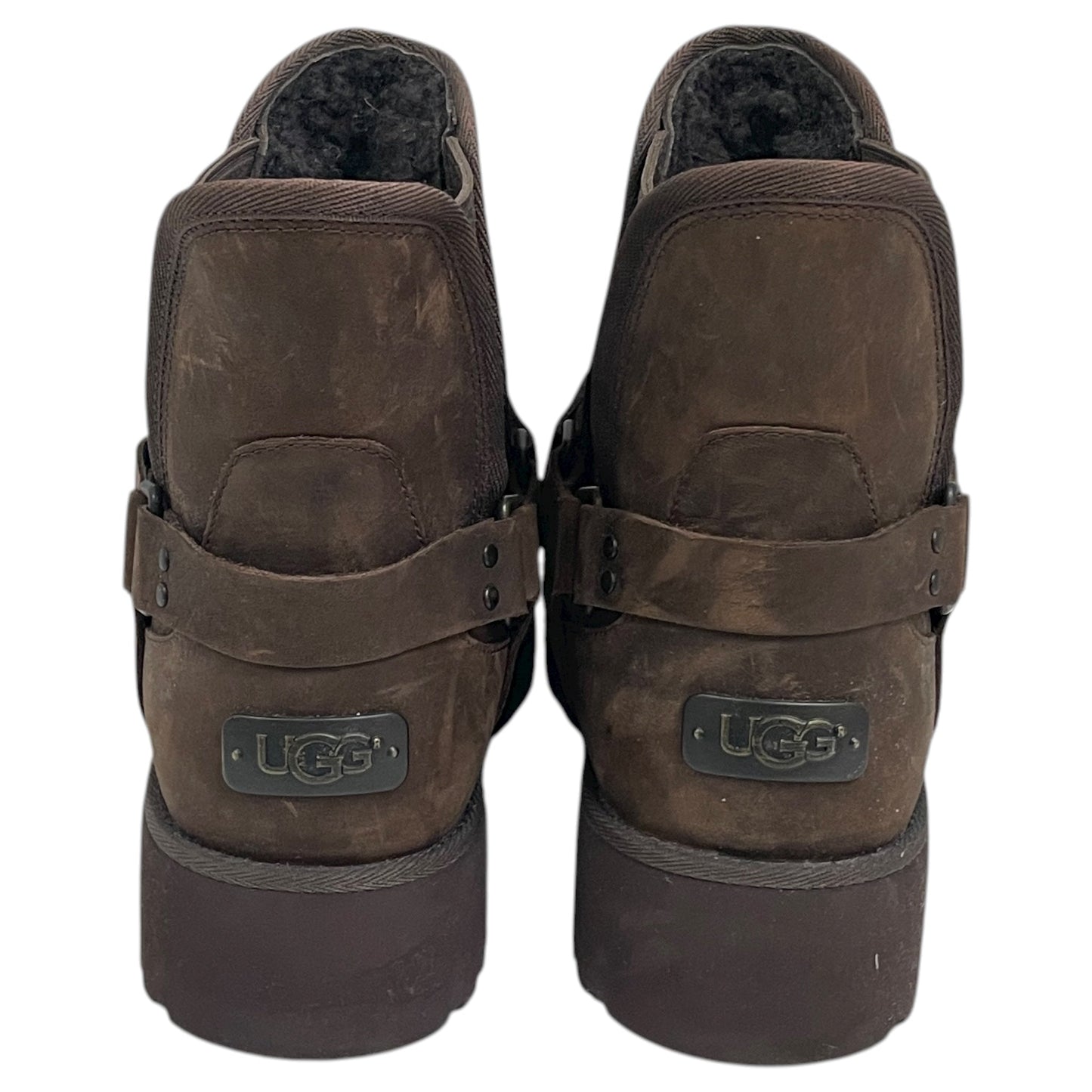 Boots Designer By Ugg In Brown, Size:8