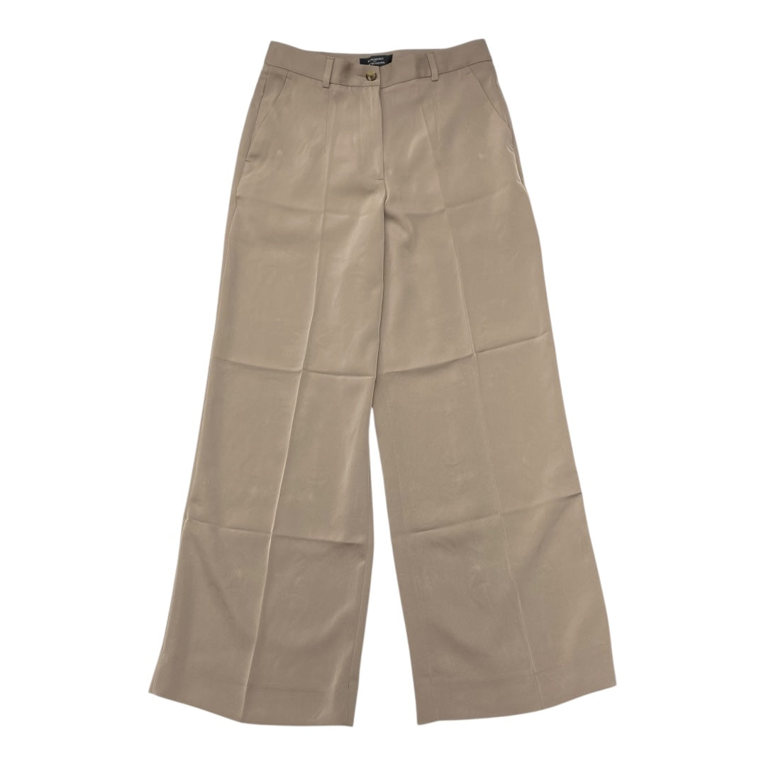 Pants Wide Leg By Banana Republic In Taupe, Size:6