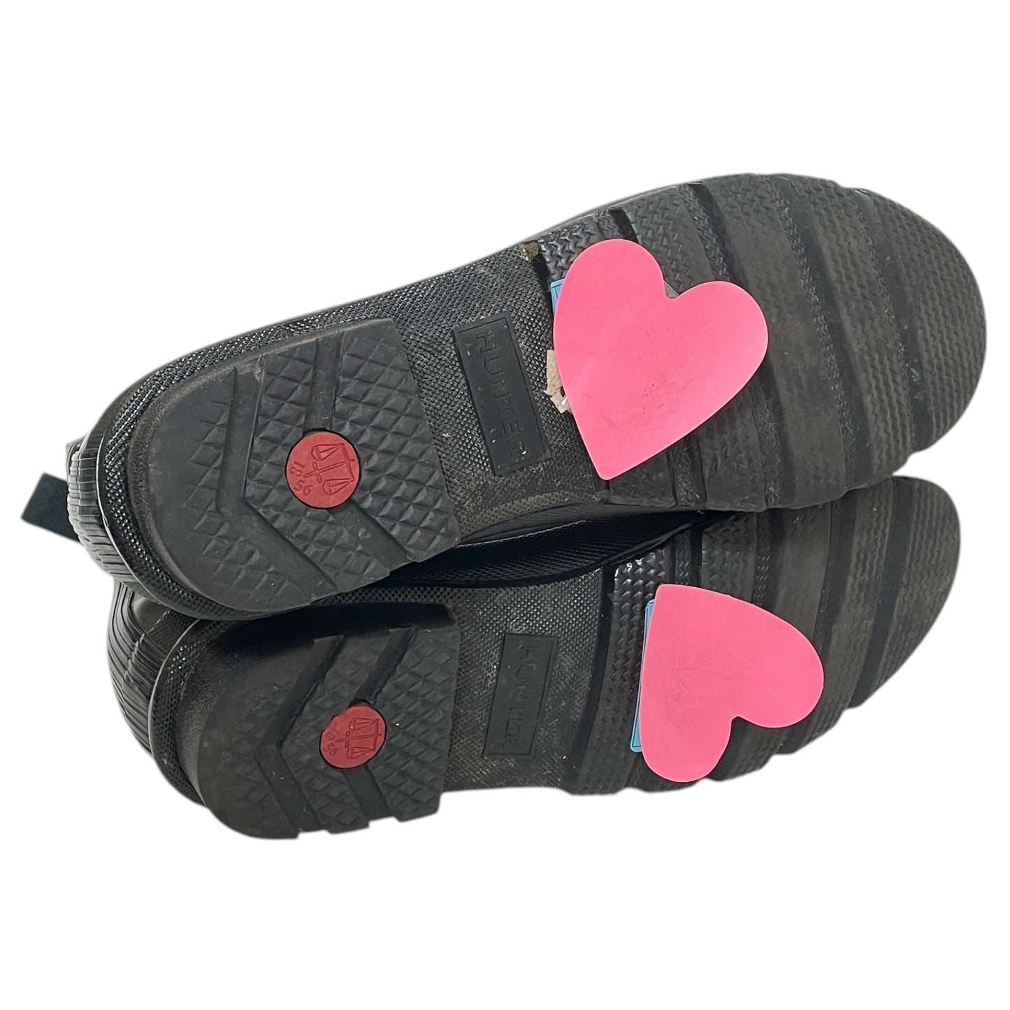 Boots Ankle Flats By Hunter In Grey, Size:10