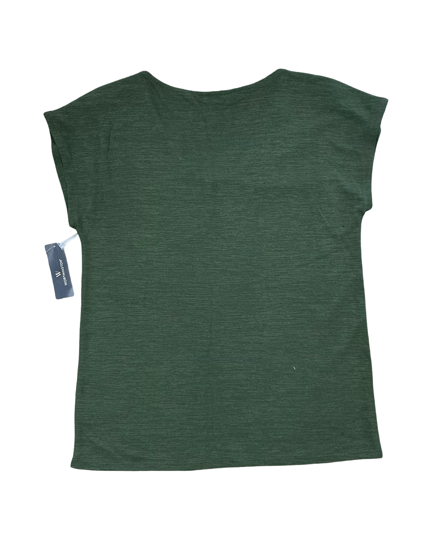 Top Sleeveless By Worthington In Green, Size:M